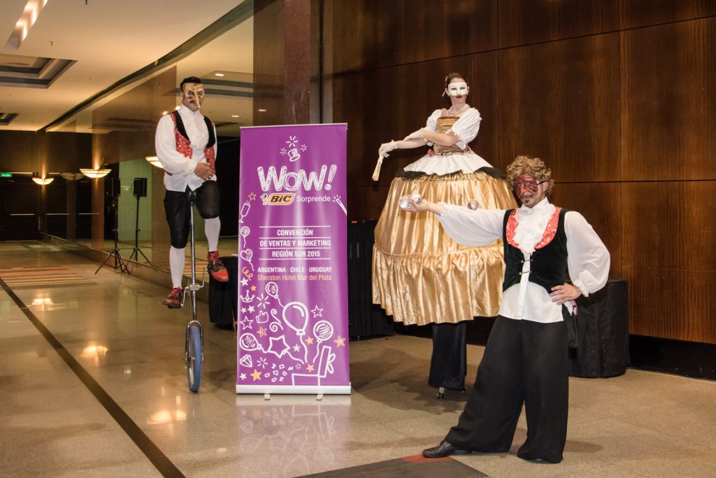 Convención BIC WOW! Sorprende - cena de cierre tematica Carnaval Veneciano - AV Business