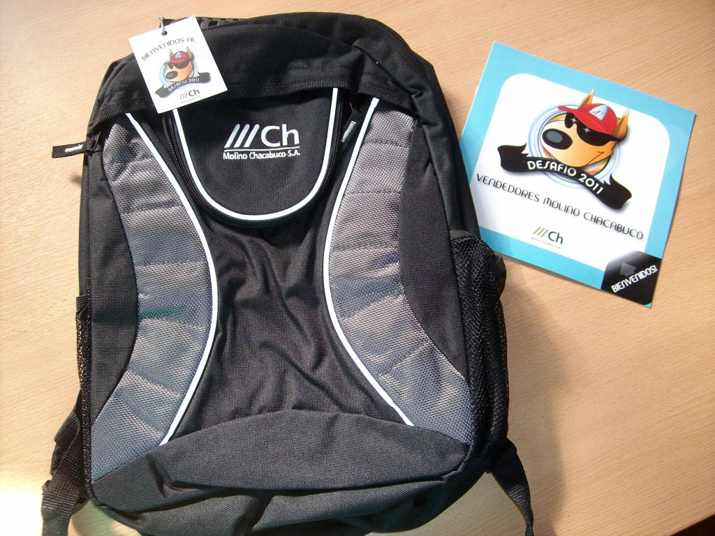 Desafío Molino Chacabuco - kit de bienvenida del programa de incentivos - AV Business